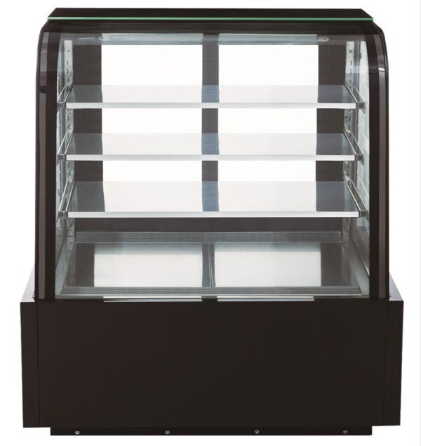 DDM48R - CB Curved Glass 48″ Cake Showcase, Bakery Cases, Refrigerator