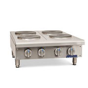Imperial IHPA-4-24-E 24" Electric Hotplate w/ (4) Burners & Infinite Controls, 208v/3ph by Imperial (imperial-ihpa-4-24-e-24-electric-hotplate-w-4-burners-infinite-controls-208v-3ph)