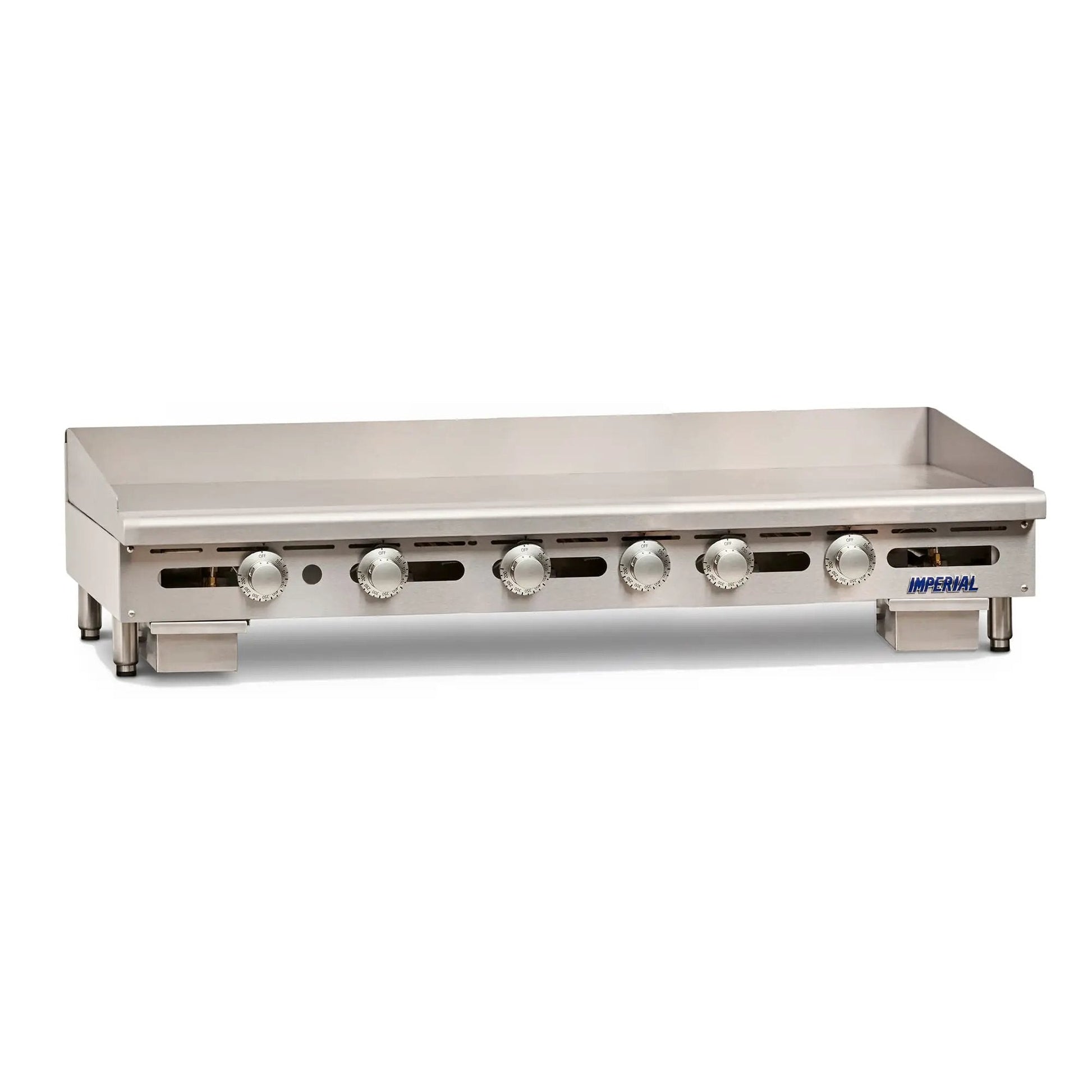 Imperial ITG-72 72" Gas Griddle w/ Thermostatic Controls - 1" Steel Plate, Natural Gas by Imperial (imperial-itg-72-72-gas-griddle-w-thermostatic-controls-1-steel-plate-natural-gas)