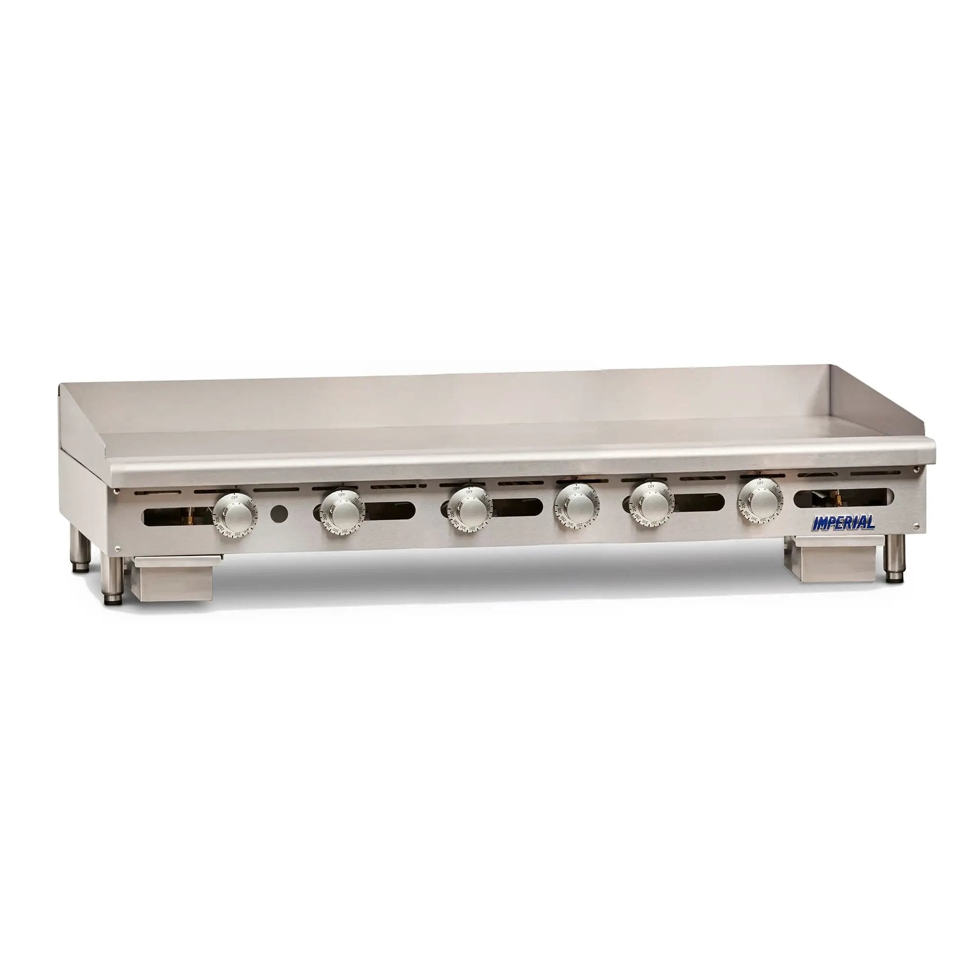 Imperial ITG-72 72" Gas Griddle w/ Thermostatic Controls - 1" Steel Plate, Natural Gas by Imperial (imperial-itg-72-72-gas-griddle-w-thermostatic-controls-1-steel-plate-natural-gas)