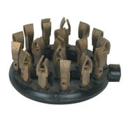 Thunder Group Duck Burner, 18 nozzles - Natural Gas, Cast Iron Base with Copper Nozzle, 125,000 BTU by Thunder Group (thunder-group-duck-burner-18-nozzles-natural-gas-cast-iron-base-with-copper-nozzle-125-000-btu)