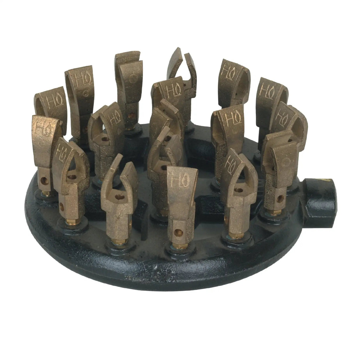 Thunder Group Duck Burner, 18 nozzles - Natural Gas, Cast Iron Base with Copper Nozzle, 125,000 BTU by Thunder Group (thunder-group-duck-burner-18-nozzles-natural-gas-cast-iron-base-with-copper-nozzle-125-000-btu)