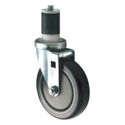 Caster for 1-5/8" & 1-1/2" Standard Tubing, 2pcs, 5"Dia by Winco (caster-for-1-5-8-1-1-2-standard-tubing-2pcs-5dia)