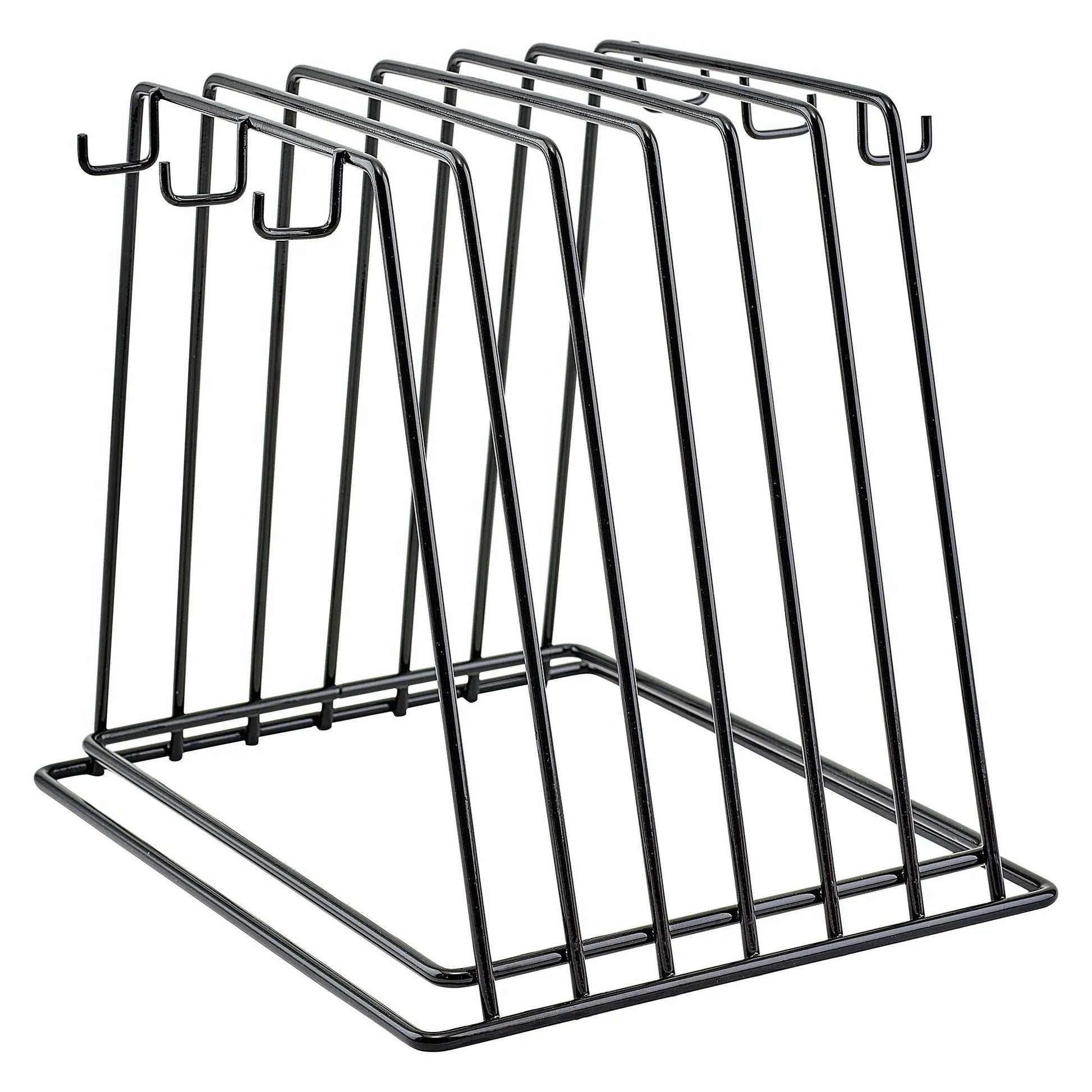 Cutting Board Rack, 6 Slots, Vinyl Coated by Winco (cutting-board-rack-6-slots-vinyl-coated)