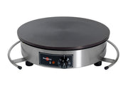 Krampouz CEBIR4CS110 single round commercial electric crepe griddle 120V 5-20P plug