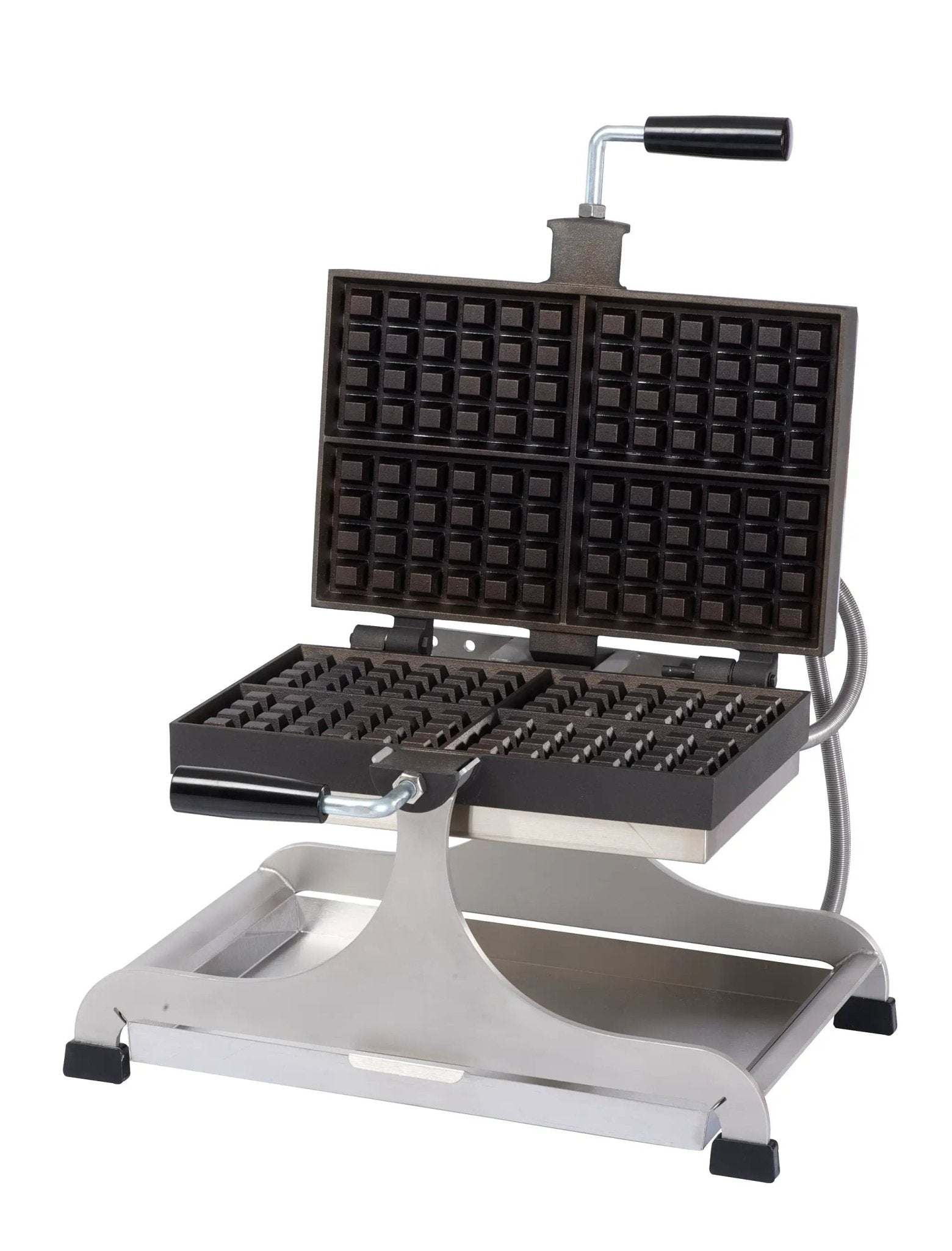 Krampouz WECCBEAT swivel Brussels 4x6 commercial waffle machine 240V