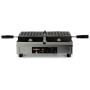 Krampouz WECDUASA bubble egg waffle machine 180-degree opening 120V