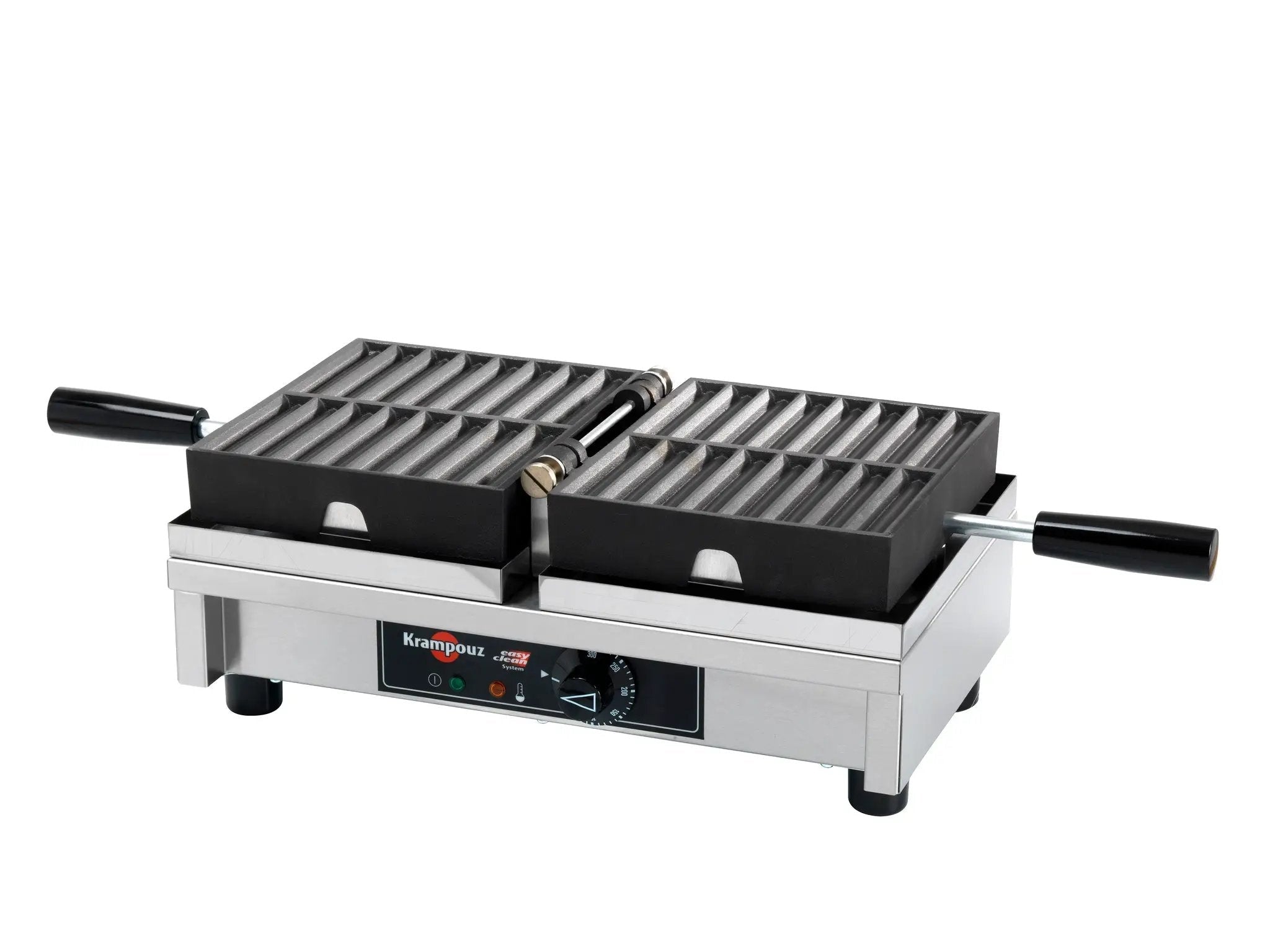 Krampouz WECDVAAS churro grill waffle machine 180-degree opening 120V