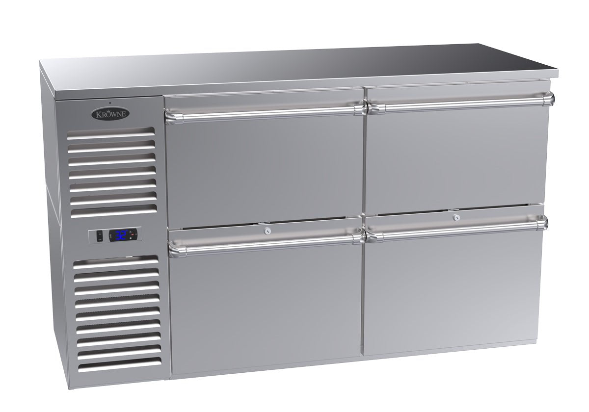 BS60L-S-D1-D1Krowne Metal, BS60L-S-D1-D1, Refrigeration- Self-Contained Back Bar Cooler