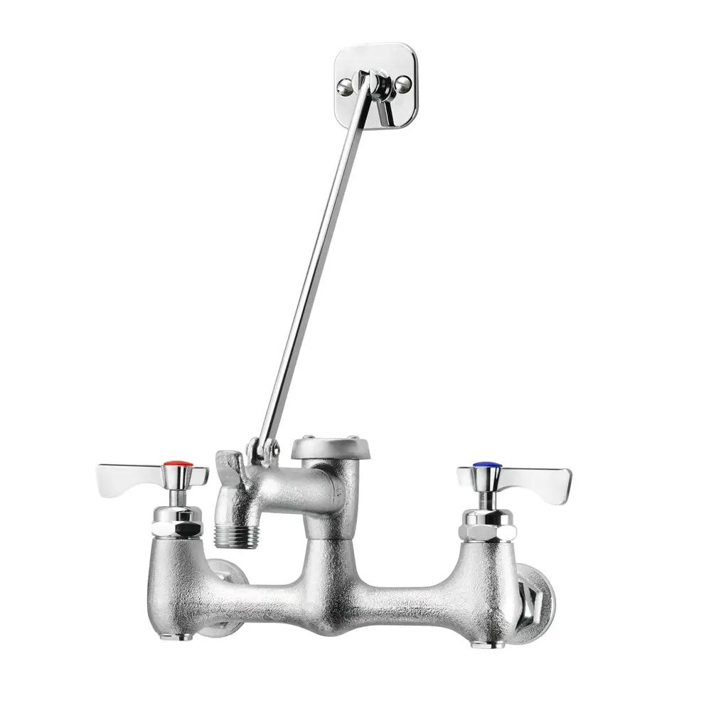 Krowne Royal Series 8" Center Wall Mount Service MOP Sink Faucet with Cast Spout by Krowne (krowne-royal-series-8-center-wall-mount-service-mop-sink-faucet-with-cast-spout)