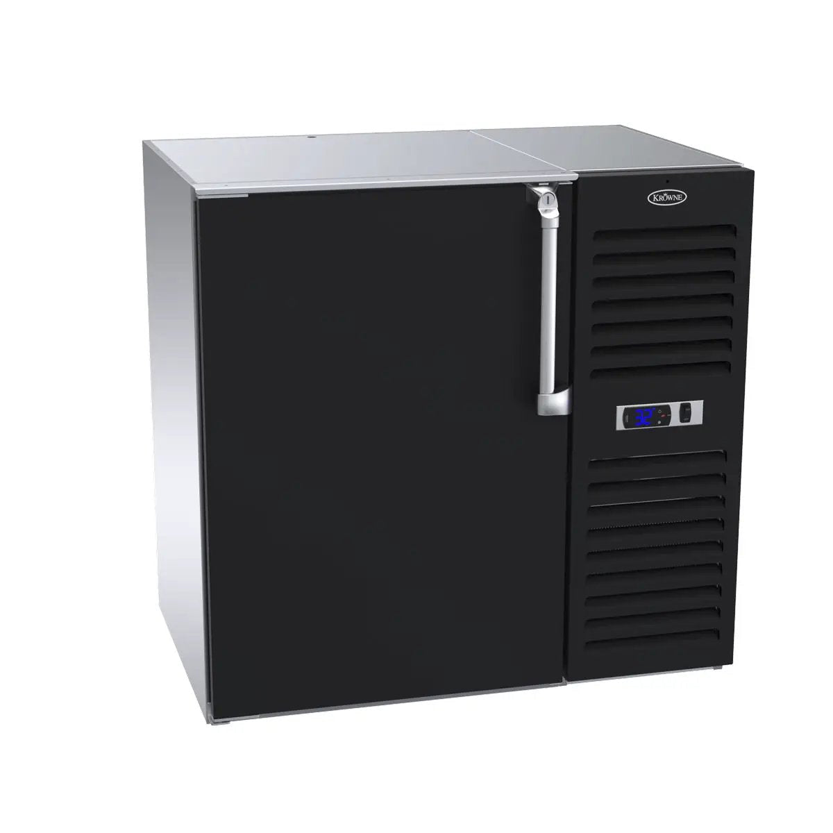 Krowne Metal, BS36R-BNS-R, Refrigeration- Self-Contained Back Bar Cooler by Krowne Metal (krowne-metal-bs36r-bns-r-refrigeration-self-contained-back-bar-cooler)