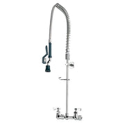 Krowne Royal Series 8" Wall Mount Pre Rinse Faucet - Model - 17 - 108WL