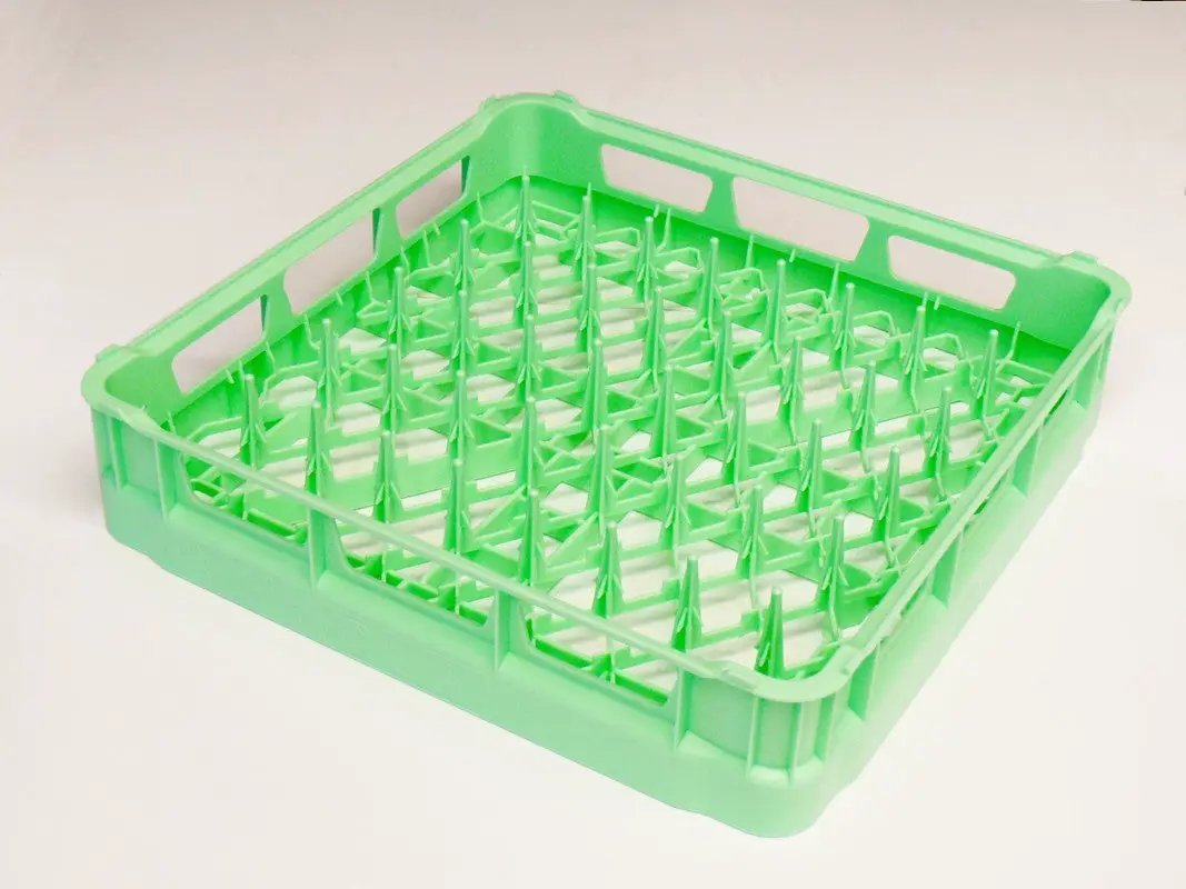 Lamber CC00049 Saucer Rack 10 Sections Commercial Dishwasher