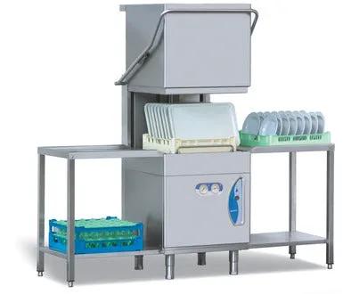 Lamber L25EKS3PH Deluxe Electronic Pass-Through Dishwasher 208V 3 Phase Gravity Drain
