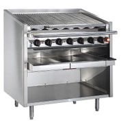 MagiKitch'n FM 600 series floor gas charbroiler