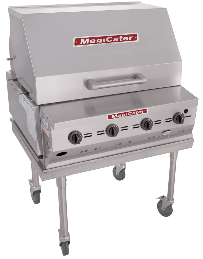 MagiKitch'n MagiCater 30 inch freestanding outdoor charbroiler