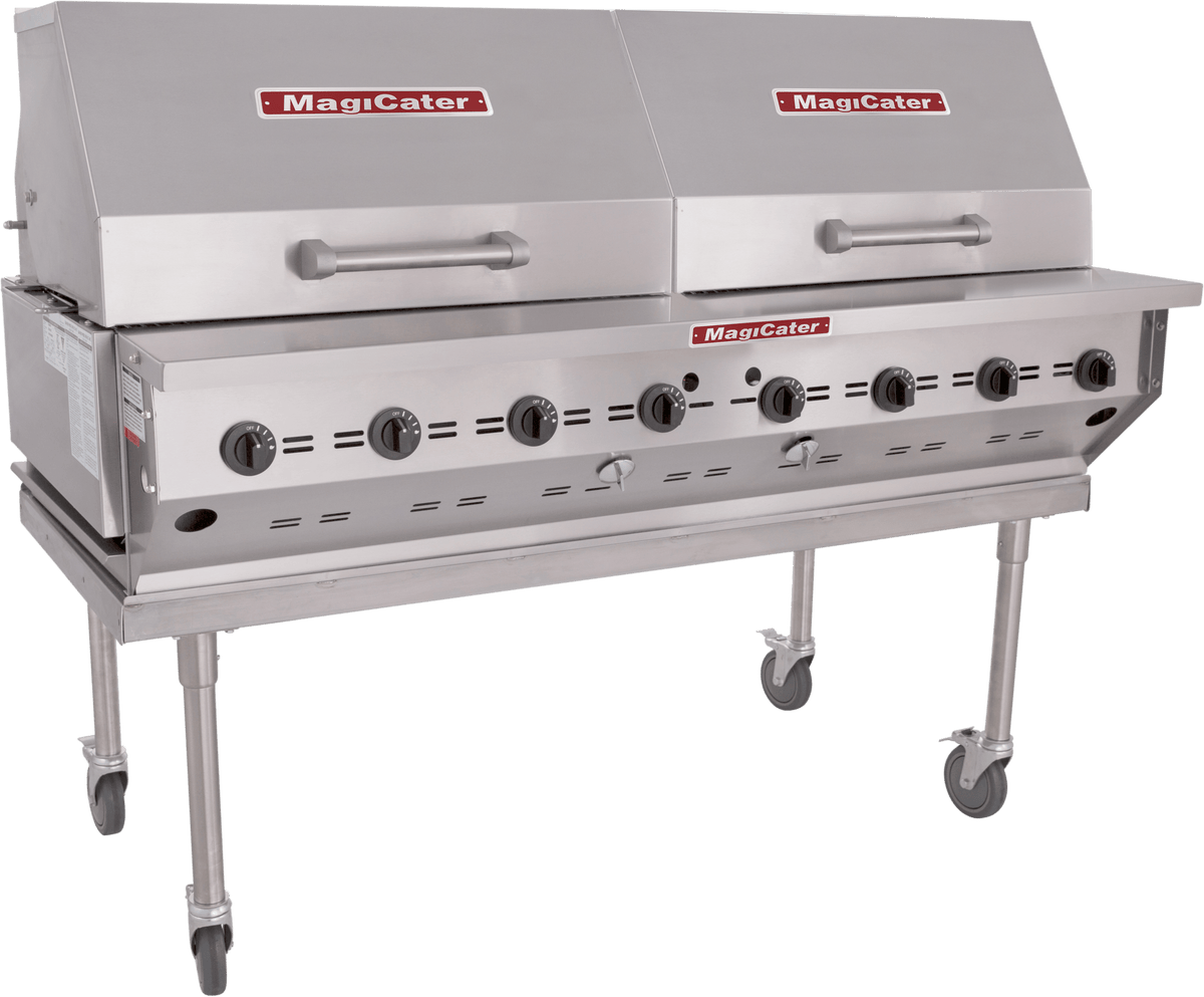 MagiKitch'n MagiCater 60 inch freestanding outdoor charbroiler