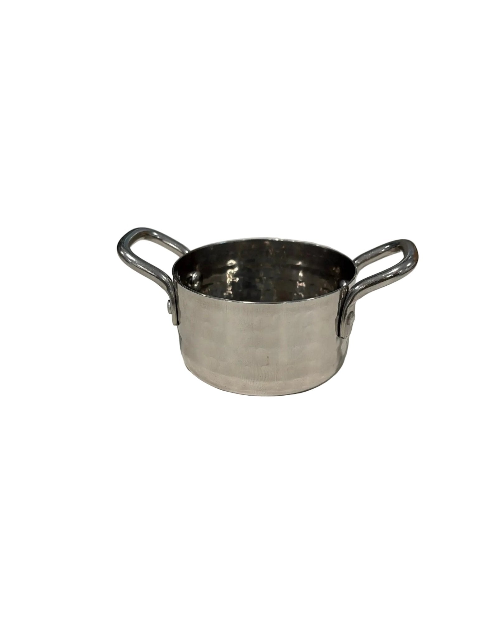 SG-8225A Mini Sauce Pan #2 with 2 SS Handles 7 Oz. by Nishi Enterprise Inc (sg-8225a-mini-sauce-pan-2-with-2-ss-handles-7-oz)