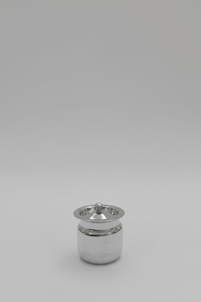 ghee-potStainless Steel Ghee Pot with Spoon and Lid