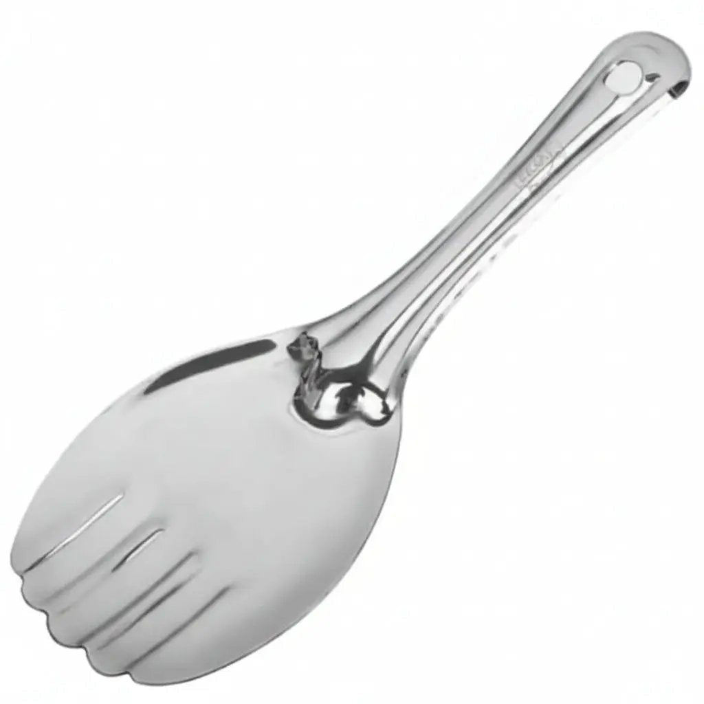 Stainless Steel Panja Biryani Rice Serving Spoon Product Image