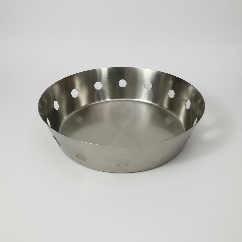 Stainless Steel Round Basket - 9.5inch by Nishi Enterprise Inc (stainless-steel-round-basket-9-5inch)