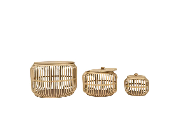 Wooden Pani Puri Basket Set Product Image