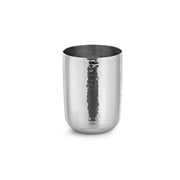 steel-Glass-RoyalHammered Stainless Steel Water Glass - Tin Cup- 10 Oz.