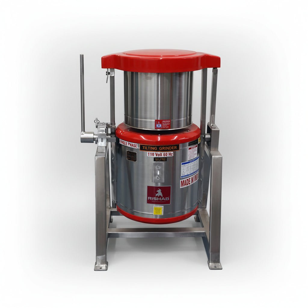 TWG-10-RRishab 10 Liter Commercial Tilting Wet Grinder