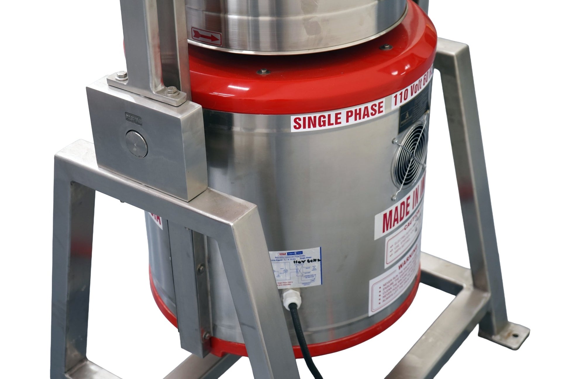 TWG-10-RRishab 10 Liter Commercial Tilting Wet Grinder
