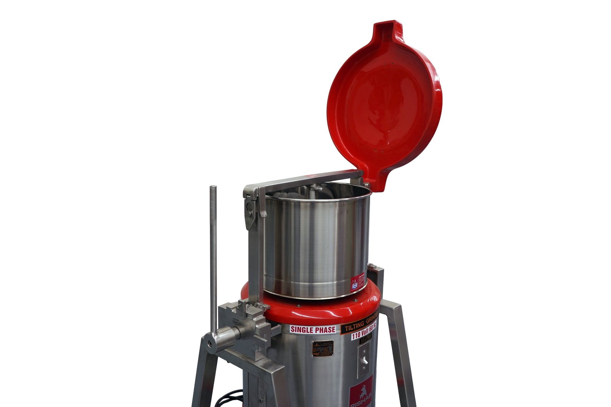 TWG-10-RRishab 10 Liter Commercial Tilting Wet Grinder