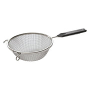 Mesh Strainer, 6.25" Bowl, Double Fine Mesh, SS, Plastic Handle by Winco (mesh-strainer-6-25-bowl-double-fine-mesh-ss-plastic-handle)