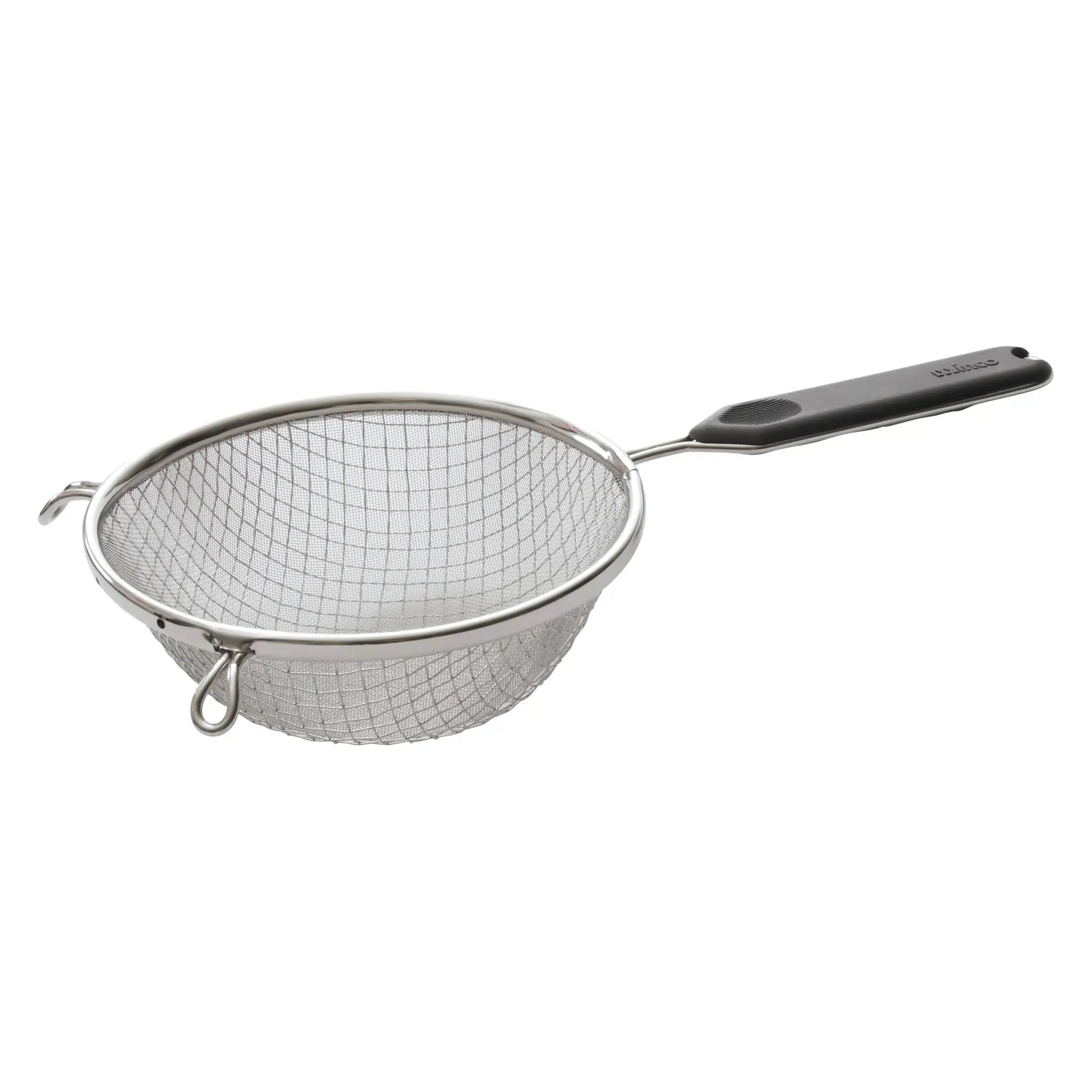 Mesh Strainer, 6.25" Bowl, Double Fine Mesh, SS, Plastic Handle by Winco (mesh-strainer-6-25-bowl-double-fine-mesh-ss-plastic-handle)