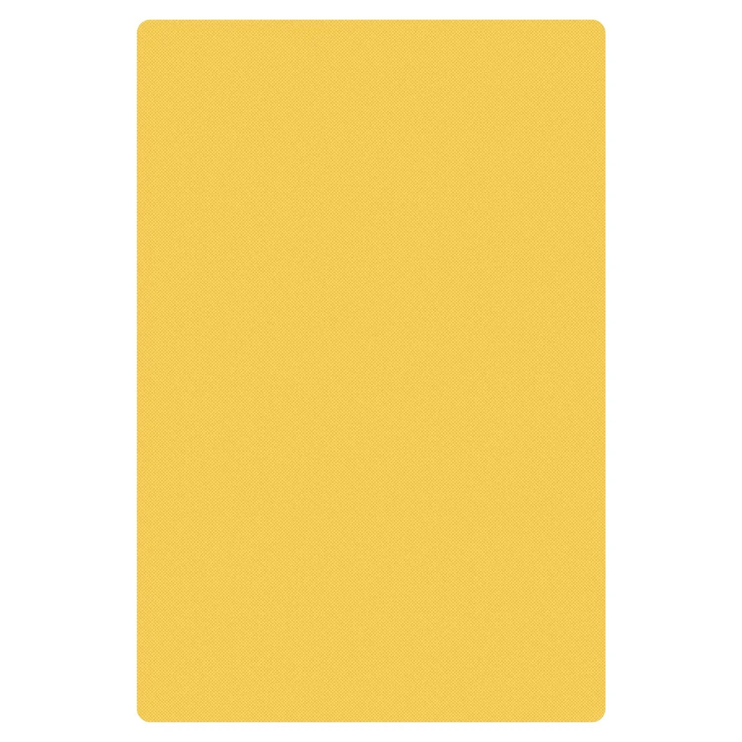 Thunder Group 24" x 18" x 1/2", Color Coded Cutting Board with Non-Absorbent and Non-Skid Surface, Yellow Color, High Density Polyethylene, Made In Taiwan, Dishwasher Safe, NSF by Thunder Group (thunder-group-24-x-18-x-1-2-color-coded-cutting-board-with-non-absorbent-and-non-skid-surface-yellow-color-high-density-polyethylene-made-in-taiwan-dishwasher-safe-nsf)