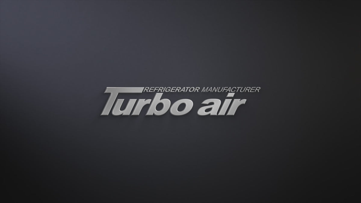 Load video: Turbo Air TCGB-72UF-W-N: 72" Bakery Display Case - Straight Glass, 3 Levels, 115V