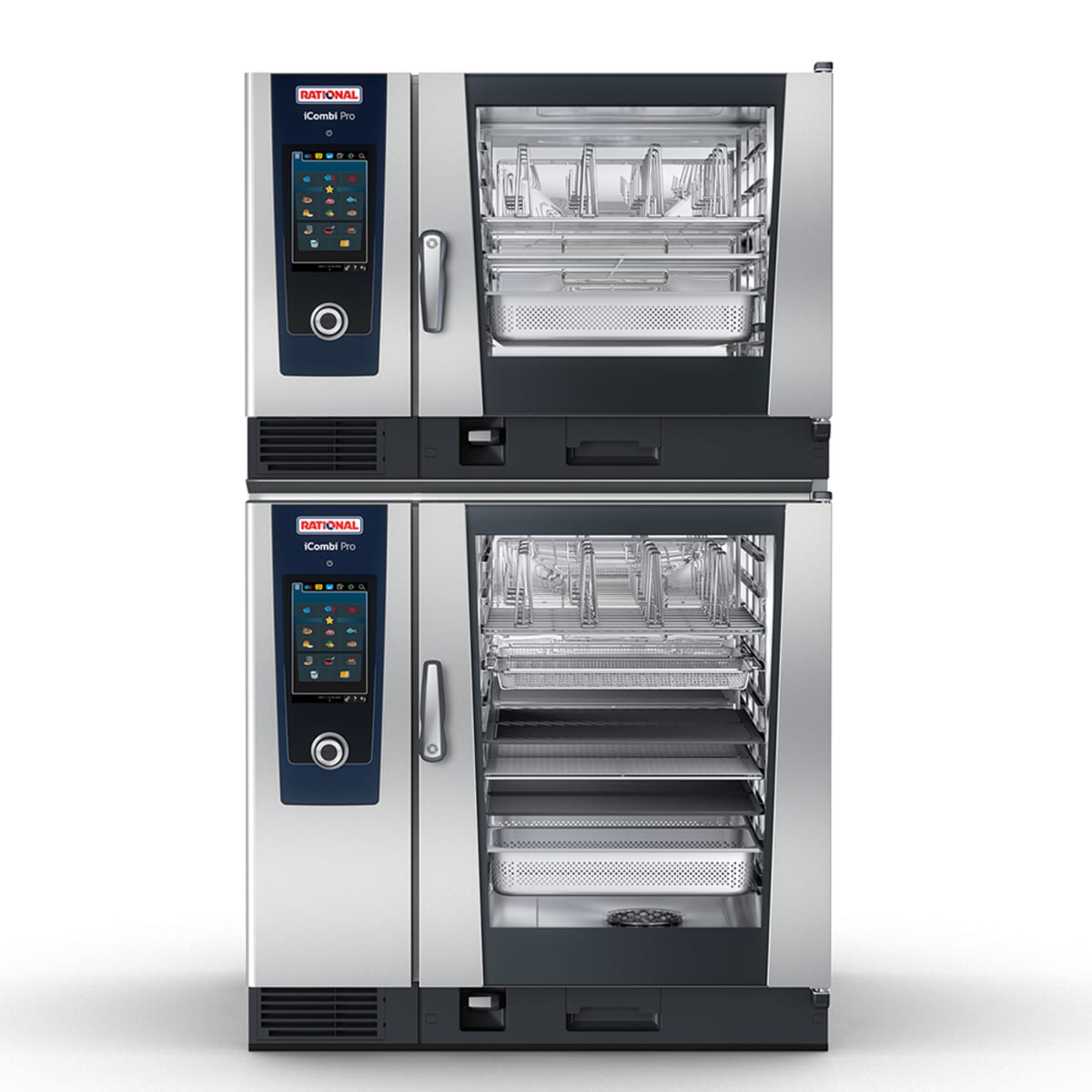 Rational iCombi Pro Combi-Duo 6-Full on 10-Full Electric Combi Oven 208/240V 3PH