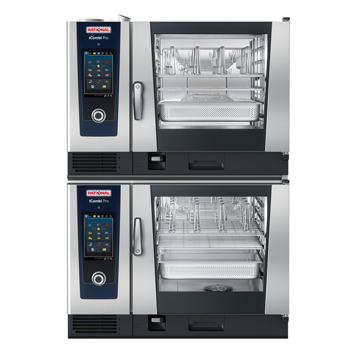 Rational iCombi Pro Combi-Duo 6-Full on 6-Full Electric Combi Oven 208/240V 3PH