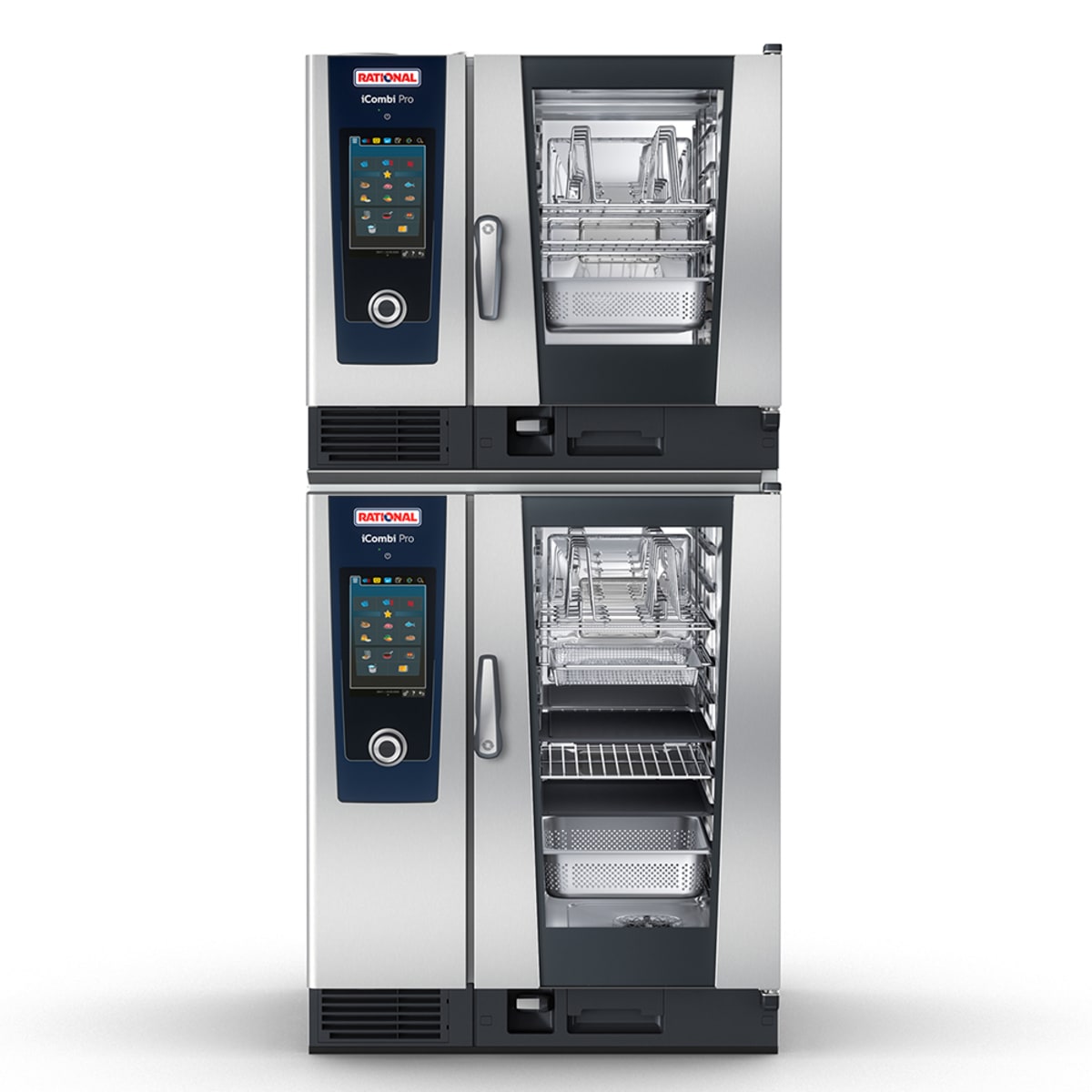Rational iCombi Pro Combi-Duo 6-Half on 10-Half Electric Combi Oven 208/240V 3PH