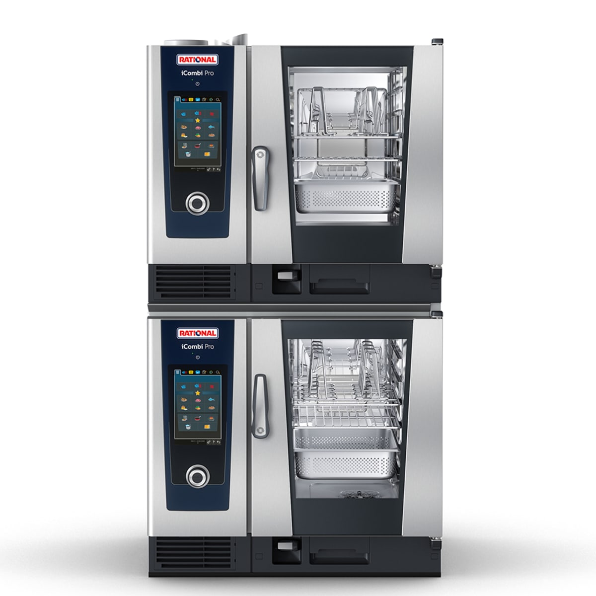 Rational iCombi Pro Combi-Duo 6-Half on 6-Half Electric Combi Oven 208/240V 1PH