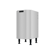 Resolute CDISWS3 floor stand for countertop ice dispenser with leveling feet