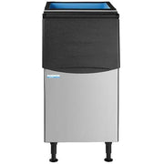 Resolute IB275 275-pound commercial ice storage bin with probe holder