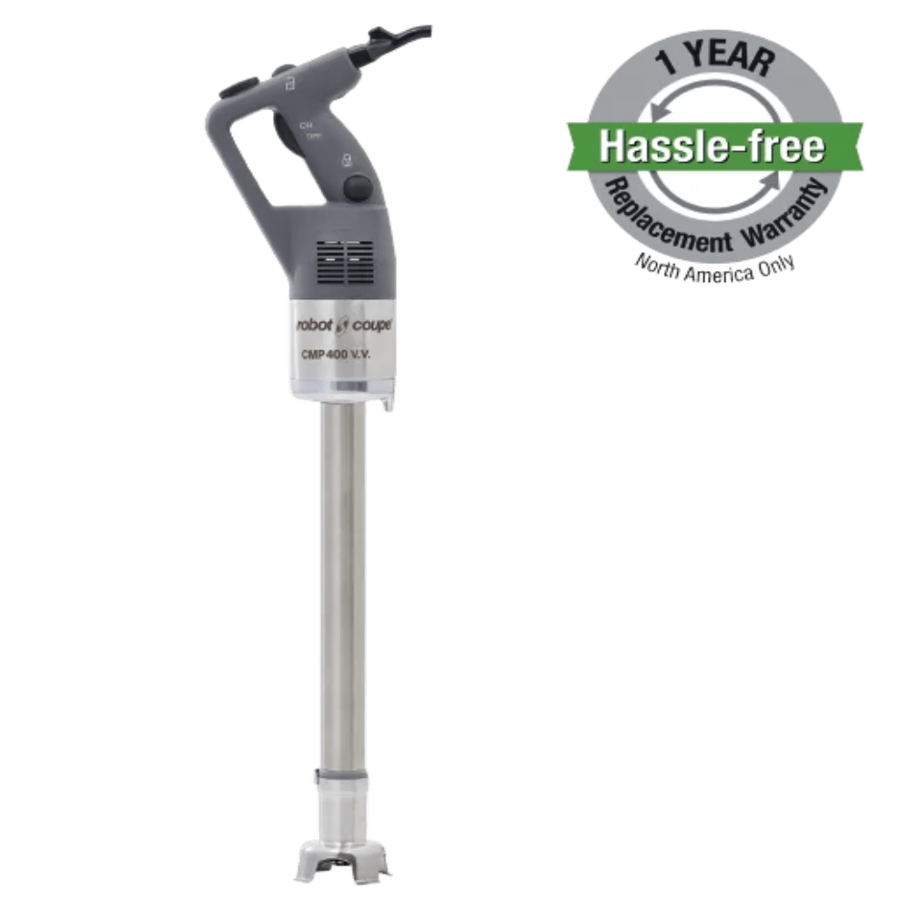 Robot Coupe CMP400VV Compact Variable Speed Immersion Blender, 420 W, 3/5 HP