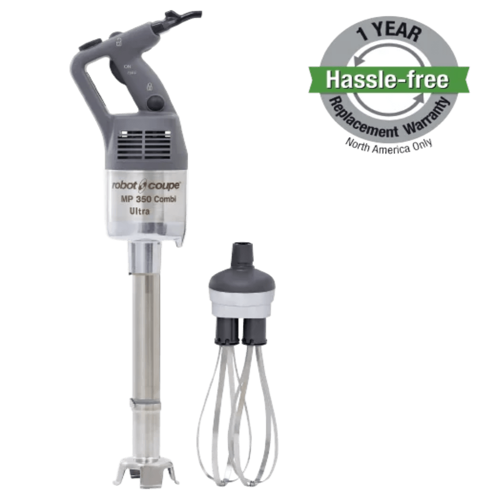 Robot Coupe MP350 Combi Ultra 14" Immersion Blender with 10" Whisk - 1 HP, 440 W, Variable Speed