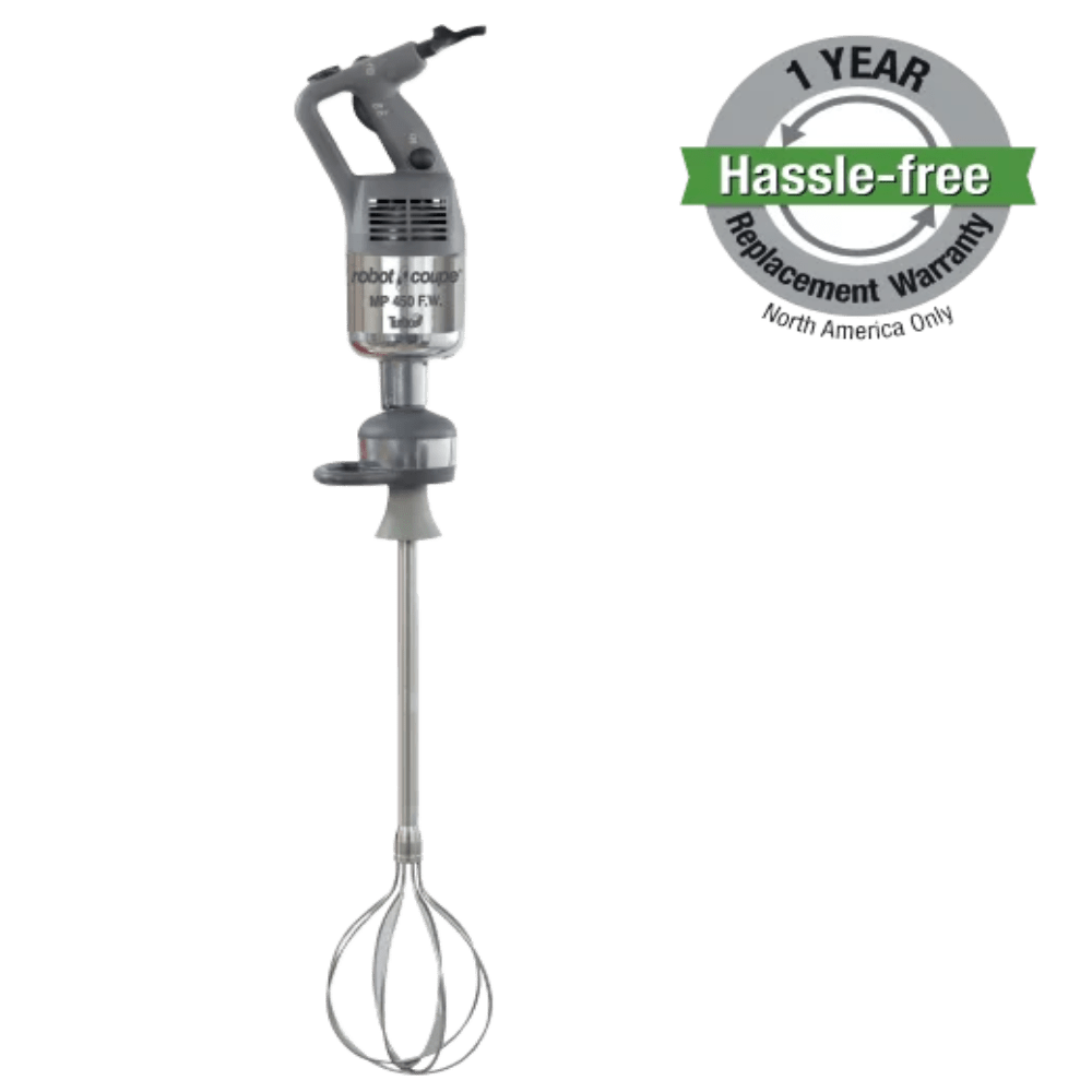 Robot Coupe MP450XLFW Ultra Single Phase Immersion Blender with 27" Whisk - 1 HP, 500 W