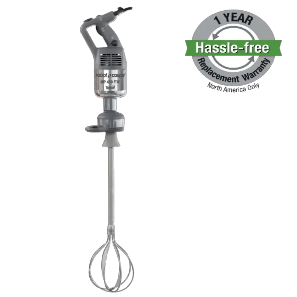 Robot Coupe – Robot Coupe MP450XLFW Ultra Single Phase Immersion Blender with 27" Whisk - 1 HP, 500 W