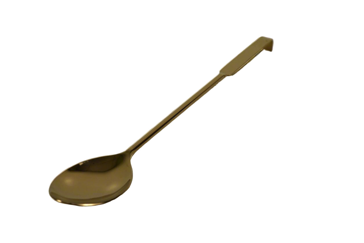 Rose Gold Stainless Steel Buffet Ladle spoon - Oval - 15 Inches