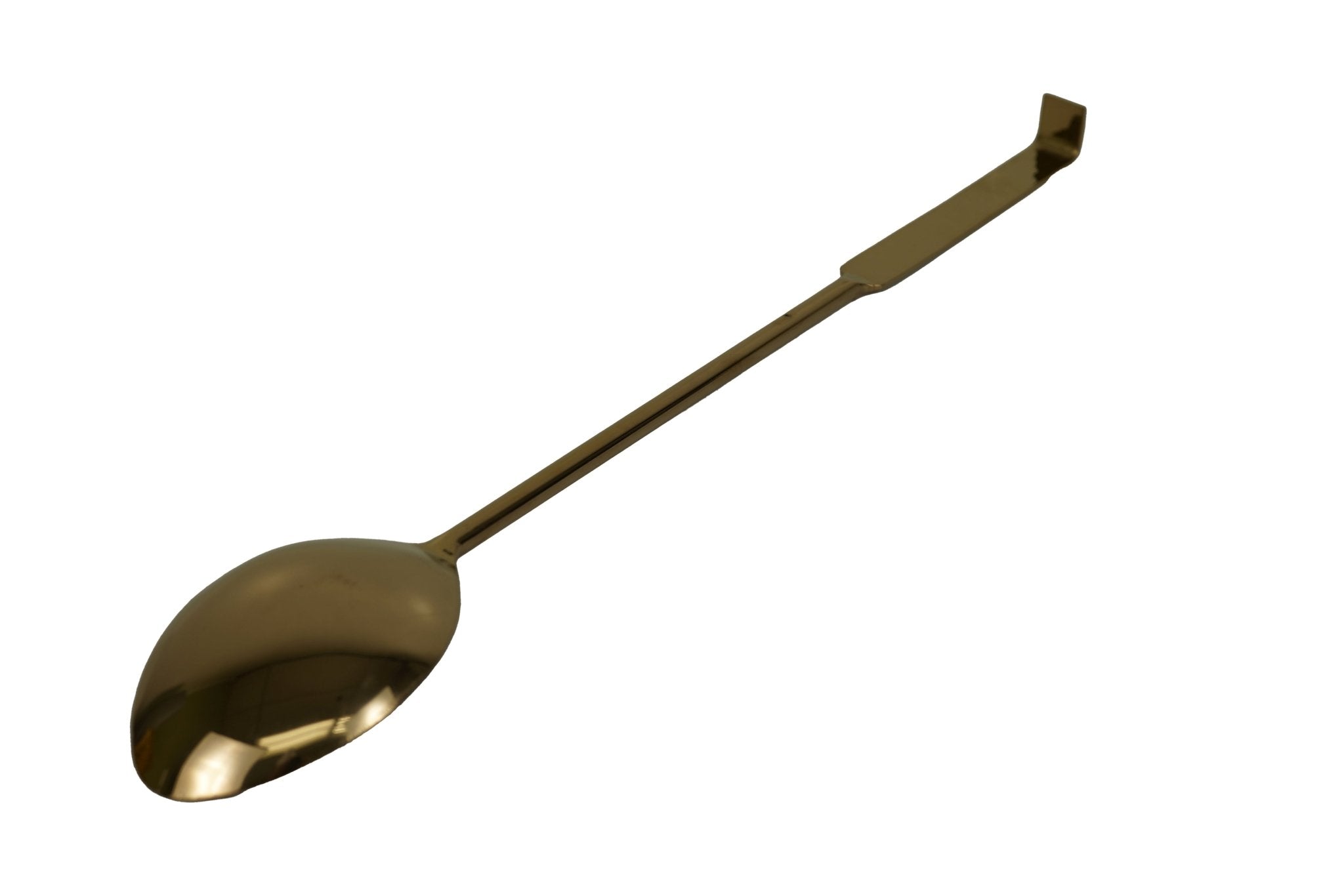 Rose Gold Stainless Steel Buffet Ladle spoon - Round - 15 Inches