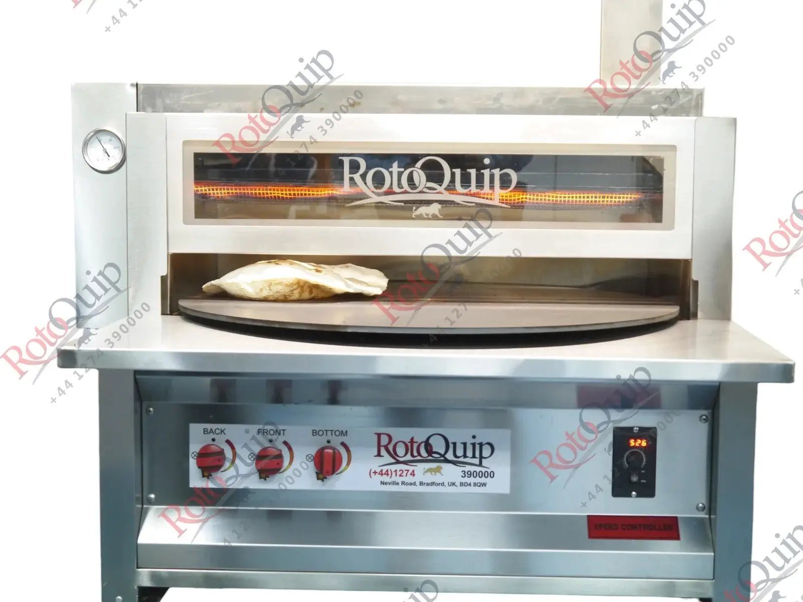 ETL & NSF Certified Rotoquip RD30 Commercial Flatbread Oven - Naan Pita Roti Maker by Rotoquip (rotoquip-rd30-naan-oven-etl-certified)