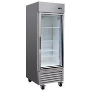 Serv-Ware RR1G-HC, 26-4/5" 1  Glass Door Reach-In Refrigerator