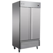 Serv-Ware RR2-35-HC 39-1/2" Two Solid Door Reach-In Refrigerator