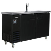 Serv-Ware DD61-1-HC 61" Beer Dispenser - 1 Tower, 2 Faucets